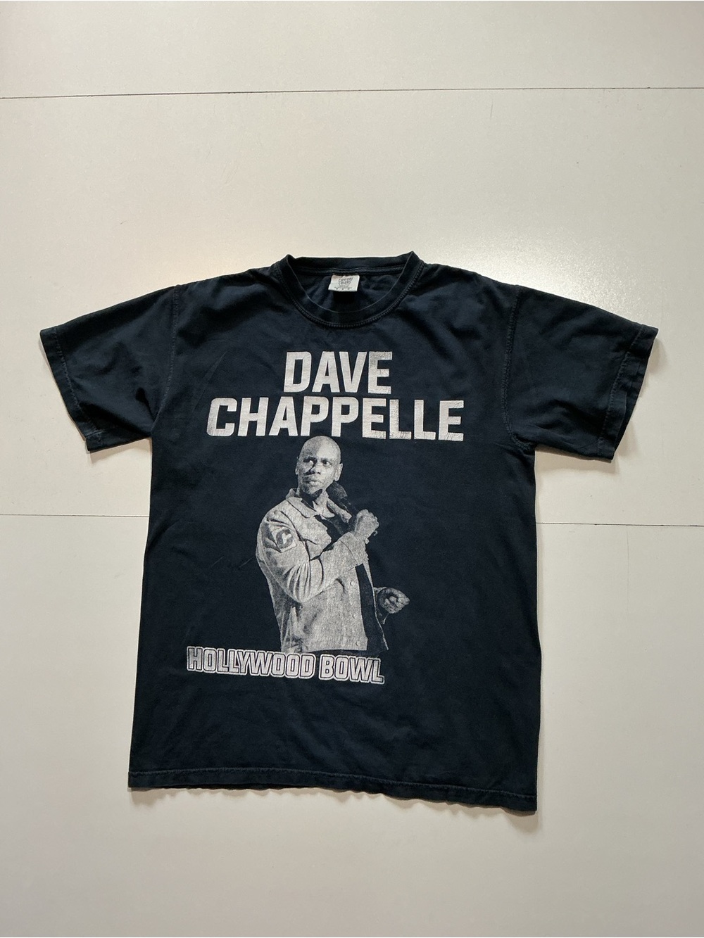 Dave Chappelle Hollywood Bowl Comedy Black Graphic T-Shirt